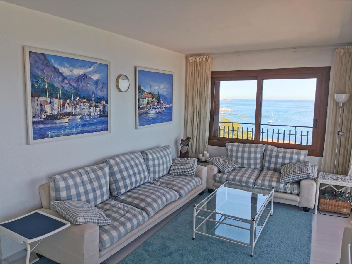 Spacious Seafront Apartment Platja d'Aro Eksteriør billede